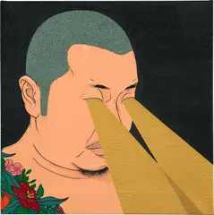 Chen Fei, True Identity, 2012, acrylic on canvas