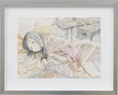 Mr., Nurturing Human Mercy Within - Drawing, 2013, watercolour, pen and pencil on paper