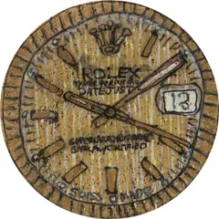Madsaki, Gold Rolex, 2019, acrylic and spray paint on canvas