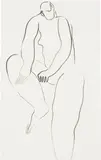 Sanyu, Untitled (Nude)
