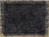 Ding Yi, Appearance of Crosses 95-B75, 1995, mixed media on paper