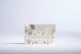 The Lost Tapes II by Daniel Arsham, 2019, hydrostone, selenite and quartz, offered Nov 2022