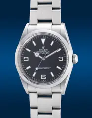 Rolex, A fine and attractive stainless steel wristwatch with center seconds, bracelet, guarantee and presentation box, Circa 2010