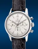 Omega, A well-preserved, fine and attractive stainless steel chronograph wristwatch, Circa 1963