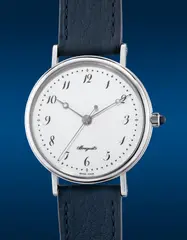 Breguet, A fine and attractive limited edition platinum wristwatch with center seconds, white enamel dial and Breguet numerals, one of a limited edition of 225 pieces, made to commemorate the 225th Anniversary of the Breguet, Circa 2000