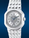 Daniel Roth, A fine and unusual stainless steel wristwatch with date and integrated bracelet, Circa 2000s