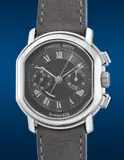 Daniel Roth, A fine and attractive platinum chronograph wristwatch with certificate and presentation box, Circa 1990s