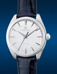 Grand Seiko, A fine and elegant limited edition platinum wristwatch with silver-toned “Snowflake” dial, guarantee and presentation box, numbered 12 of a limited edition of 30 pieces, made exclusively for Grand Seiko Boutiques, Circa 2019