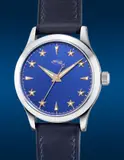 Habring² X Sjx, A rare and attractive stainless steel wristwatch with star-set numerals, guarantee and presentation box, numbered 3 of a limited edition of 50 pieces, made in collaboration with SJX, Circa 2021
