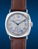 Longines, A fine and rare limited edition cushion-shaped stainless steel wristwatch with small seconds, numbered 768 of a limited edition of 1000 pieces, made to commemorate the 130th Anniversary of Longines and the 165th celebration of their horological activities, Circa 1997