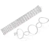Mikimoto, Two Diamond and White Gold Bracelets by Mikimoto and Christian Dior, Mikimoto White Gold and Diamond Bracelet: - Twelve brilliant-cut diamonds, 0.96 carat total - 18K white gold - Maker's mark, M for Mikimoto - Length 18.3 cm Christian Dior White Gold and Diamond Bracelet: - Brilliant-cut diamonds, 2.11 carats total - 18K white gold - Maker's mark, CD for Christian Dior - Length 17.5 cm