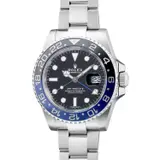 Rolex, A fine and rare stainless steel dual-time wristwatch with center seconds, date, bracelet, guarantee and presentation box
