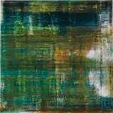 Cage 1 (P19-1) by Gerhard Richter, Giclée print in colours, flush-mounted to aluminium with metal strainer on the reverse (as issued), sold Mar 2022