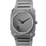 Bulgari, A fine and attractive limited edition ultra-slim titanium wristwatch with small seconds, bracelet, warranty and presentation box, made in a limited edition of 200 pieces exclusively for the Japanese market