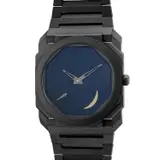 Bulgari, A fine and attractive limited edition ultra-slim ceramic wristwatch with small seconds, bracelet, warranty and presentation box, made in a limited edition of 160 pieces