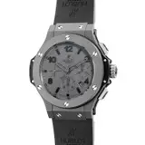 Hublot, An attractive tantalum chronograph wristwatch with small seconds, date, warranty and presentation box, Circa 2007
