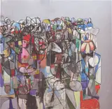 George Condo, PLATE 10 Compression I