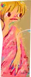 AR07-32 by Ayako Rokkaku, 2007, acrylic on cardboard, sold Sep 2022