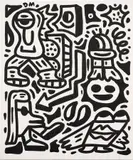 Sam Cox, Untitled, 2016, acrylic on canvas