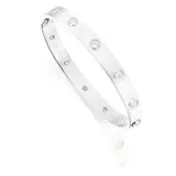 Claude Moliterni, A White Gold and Diamond 'Love' Bangle
