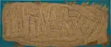 Made Wianta, Ancient Rock, 1993, oil and acrylic on canvas