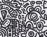 Sam Cox, Untitled, 2017, marker pen on paper