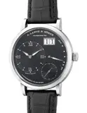 A. Lange & Söhne, A fine and attractive white gold wristwatch with small seconds, date and power reserve indication, Circa 2017