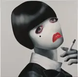 Teiji Hayama, Liza, 2018, oil on canvas