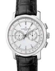 Vacheron Constantin, A fine and attractive white gold chronograph wristwatch with guarantee and presentation box, Circa 2017