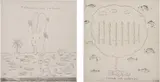 Atsushi Kaga, Two works: (i) Salmon and Asparagus; (ii) Melancolía con Verduras, etching on Hahnemühle paper