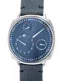 Ressence, A very unusual and rare titanium wristwatch with orbiting hour, day of the week, day and night indication, warranty and presentation box, Circa 2017