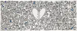 Sam Cox, Broken Heart, 2018, acrylic on canvas