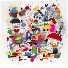 Xavi Carbonell, The Show Must Go On, 2019, oil on canvas