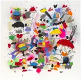 Xavi Carbonell, The Show Must Go On, 2019, oil on canvas
