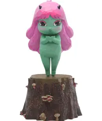 Okokume, Bringing Hope, 2019, polystone, metal, acrylic and mixed media