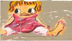Ayako Rokkaku, Untitled (AR12), 2006, acrylic on cardboard