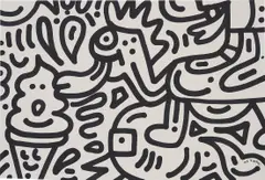 Sam Cox, Untitled, 2017, marker pen on paper
