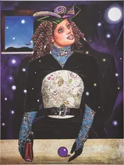 Allison Zuckerman, Lighthouse, 2020, inkjet on canvas