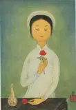 Mai Trung Thu, Woman with Rose