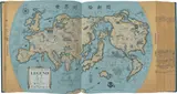 Hong Hao, The New Topographical World Map, ink on paper