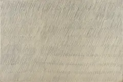 Park Seo-bo, Ecriture No. 15, 1977, oil and pencil on canvas