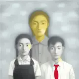 Zhang Xiaogang, Family Portrait No. 13