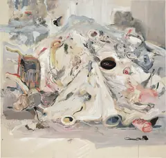 The End by Cecily Brown, 2006, oil on linen, sold Jun 2021
