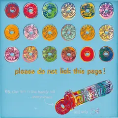 Lifesavers by Andy Warhol, 1985, acrylic and silkscreen ink on canvas, sold Jun 2021