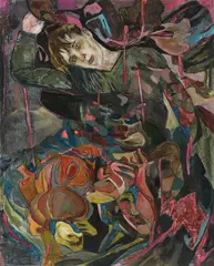 Hernan Bas, A Rising Fever, 2015, acrylic on linen