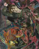 Hernan Bas, A Rising Fever, 2015, acrylic on linen