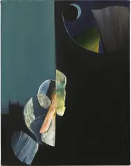 Untitled by Lesley Vance, 2012, oil on linen, sold Jun 2021
