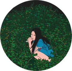 Chen Fei, Playing among Flowers, 2010, acrylic on canvas