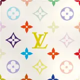 Takashi Murakami, SUPERFLAT Monogram, 2003, acrylic on canvas mounted on board