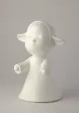 Yoshitomo Nara, The Little Pilgrim (Night Walking), 2002, acrylic on fibreglass